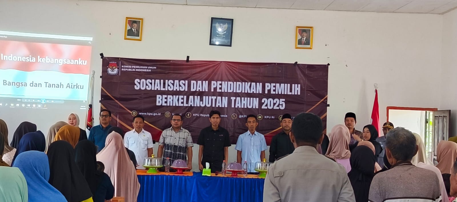 SOSIALISASI DAN PENDIDIKAN PEMILIH BERKELANJUTAN TAHUN 2025 KECAMATAN TINONDO KABUPATEN KOLAKA TIMUR